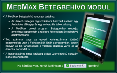 MedMax Betegbehívó rendszer